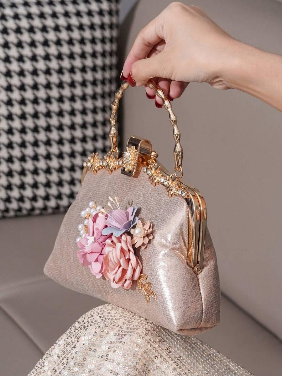 SHEIN TOREBKA KOPERTÓWKA ZDOBIENIA S07__24X13X5