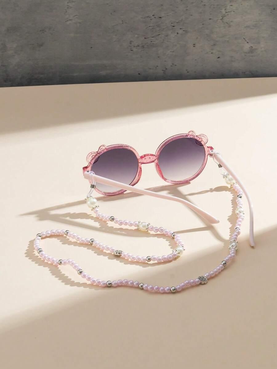 SHEIN RÓŻOWE OKULARY PRZECIWSŁONECZNE S07