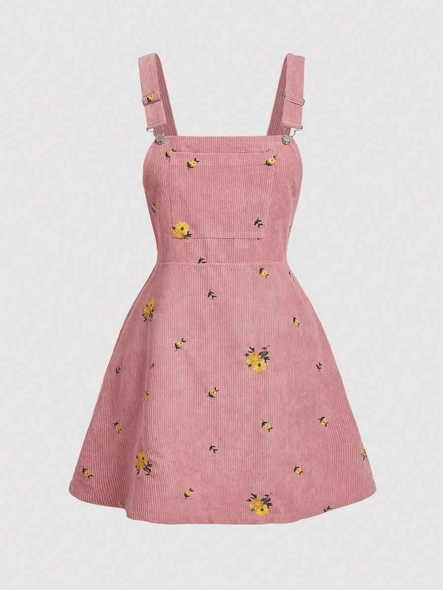 SHEIN RÓŻOWA MINI HAFT S06__48