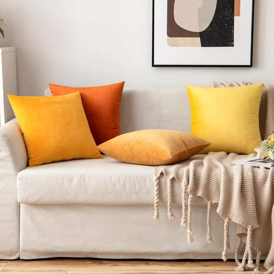 SHEIN POSZEWKA NA PODUSZKĘ 4-PACK S07__55X55