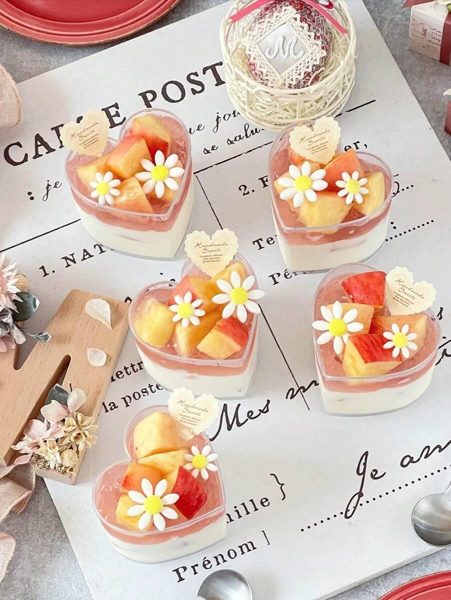 SHEIN PLASTIKOWY POJEMNIK NA DESERY 10-PACK S07__6X5,5CM