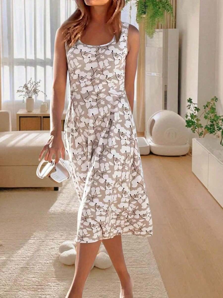 SHEIN SUKIENKA NA RAMIĄCZKACH S06__L