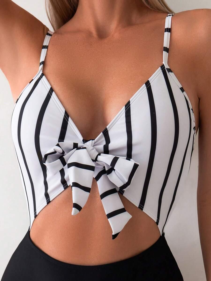 SHEIN JEDNOCZĘŚCIOWY STRÓJ KĄPIELOWY S09__S