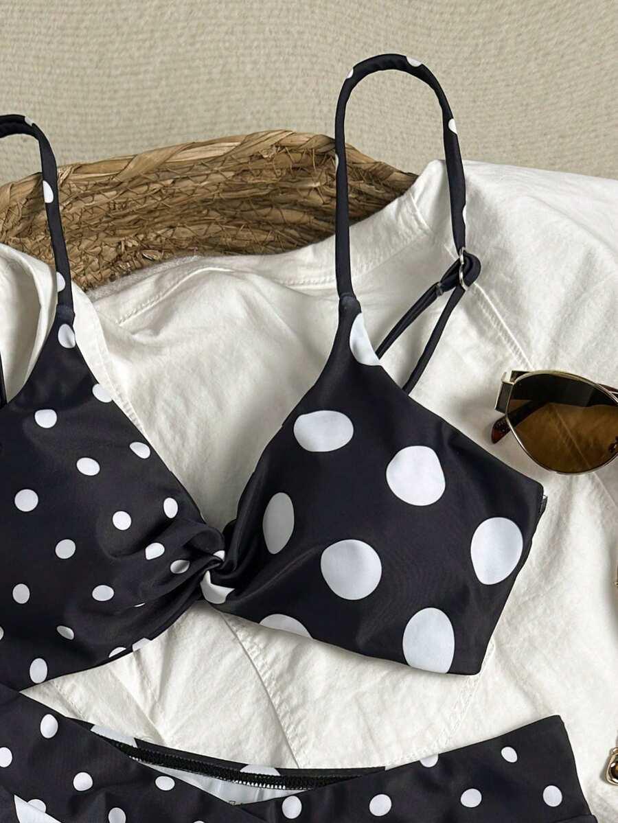 SHEIN DWUCZĘŚCIOWY STRÓJ KĄPIELOWY S09__S