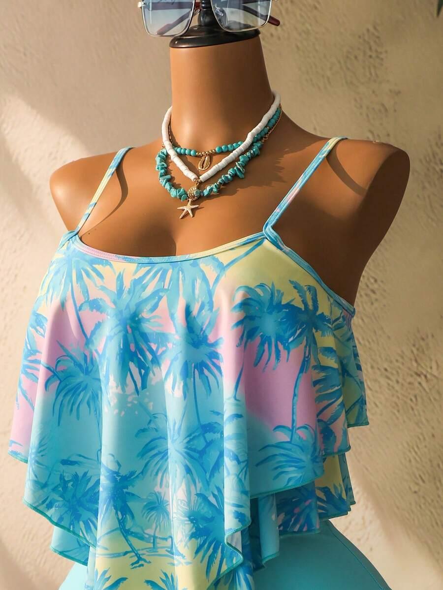 SWIM LUSHOIRE DWUCZĘŚCIOWY STRÓJ KĄPIELOWY PRINT S09__L