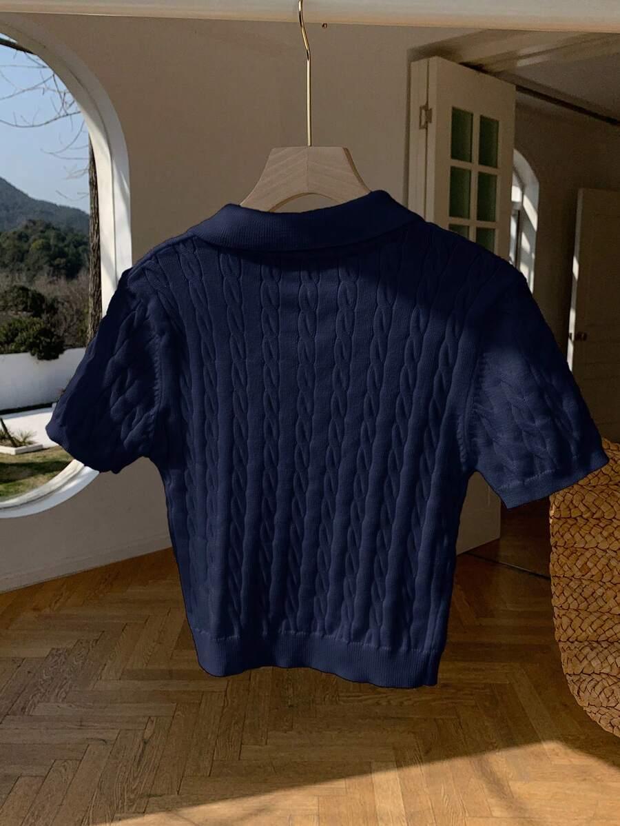 COMFORTCANA DZIANINOWA KOSZULKA POLO SPLOT PK01__S