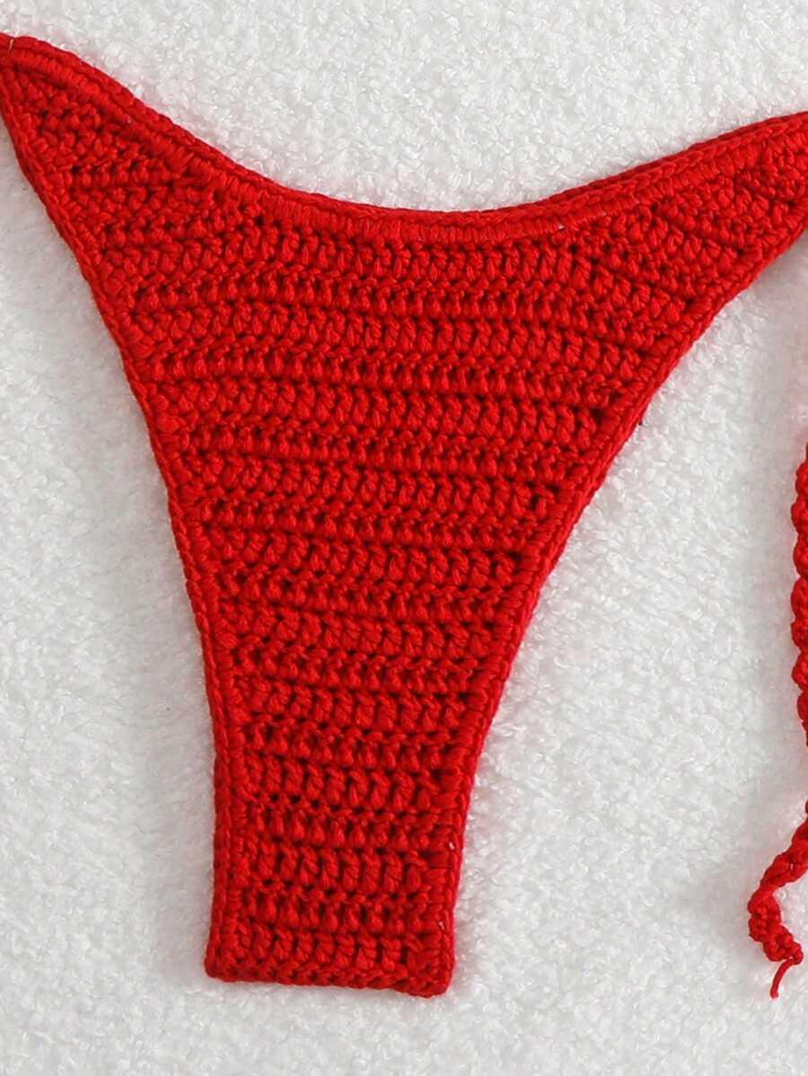 SHEIN DWUCZĘŚCIOWY STRÓJ KĄPIELOWY S09__L