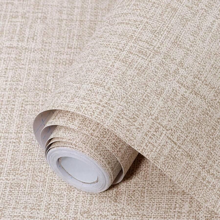 SHEIN BEŻOWA TAPETA ŚCIENNA 1 ROLKA S07__40X1000CM