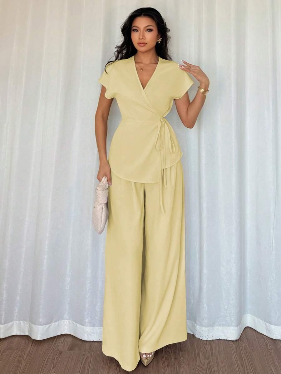 SHEIN BLUZKA SPODNIE KOMPLET S06__L