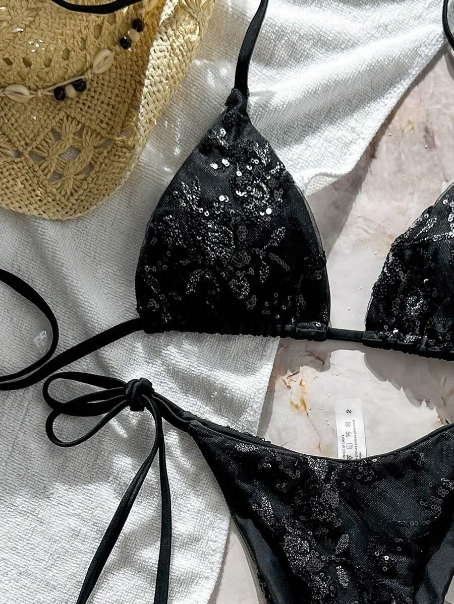 SHEIN DWUCZĘŚCIOWY STRÓJ KĄPIELOWY S09__M