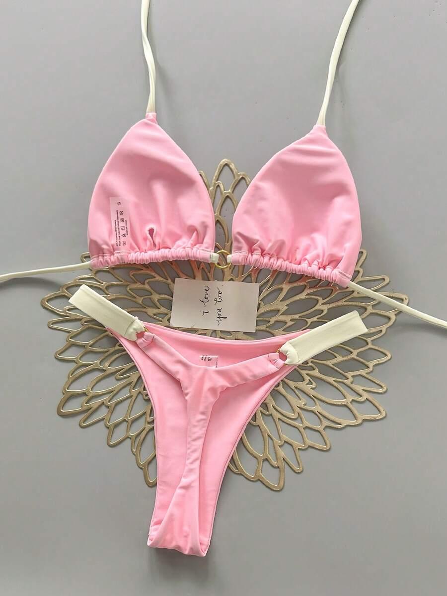 SHEIN DWUCZĘŚCIOWY STRÓJ KĄPIELOWY S09__S