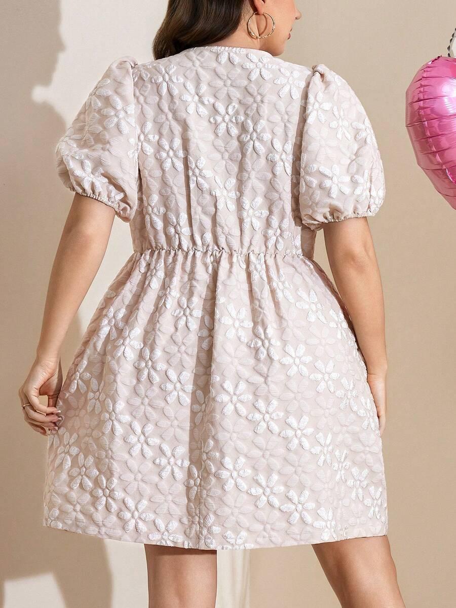 SHEIN SUKIENKA KRÓTKI RĘKAW WZÓR S06__XXL