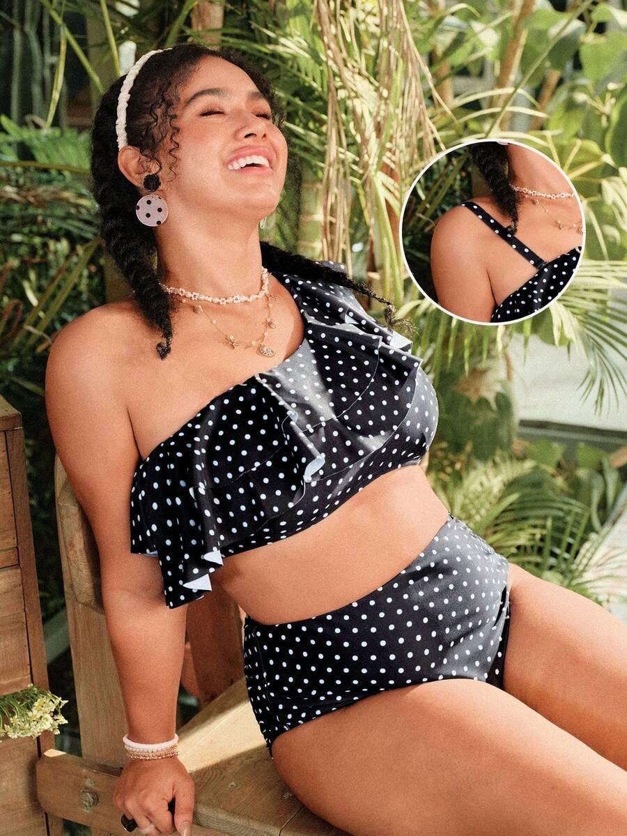 SHEIN DWUCZĘŚCIOWY STRÓJ KĄPIELOWY S09__50