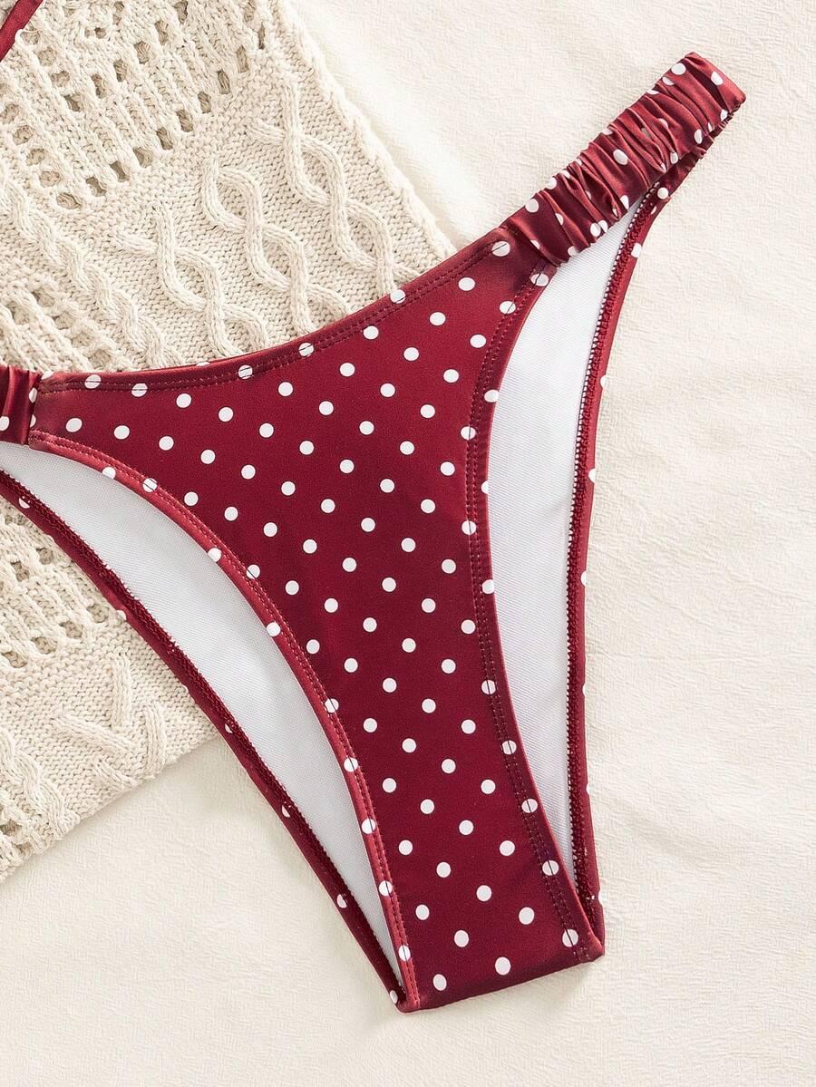 SWIM MOD DWUCZĘŚCIOWY STRÓJ KĄPIELOWY GROSZKI S09__XS