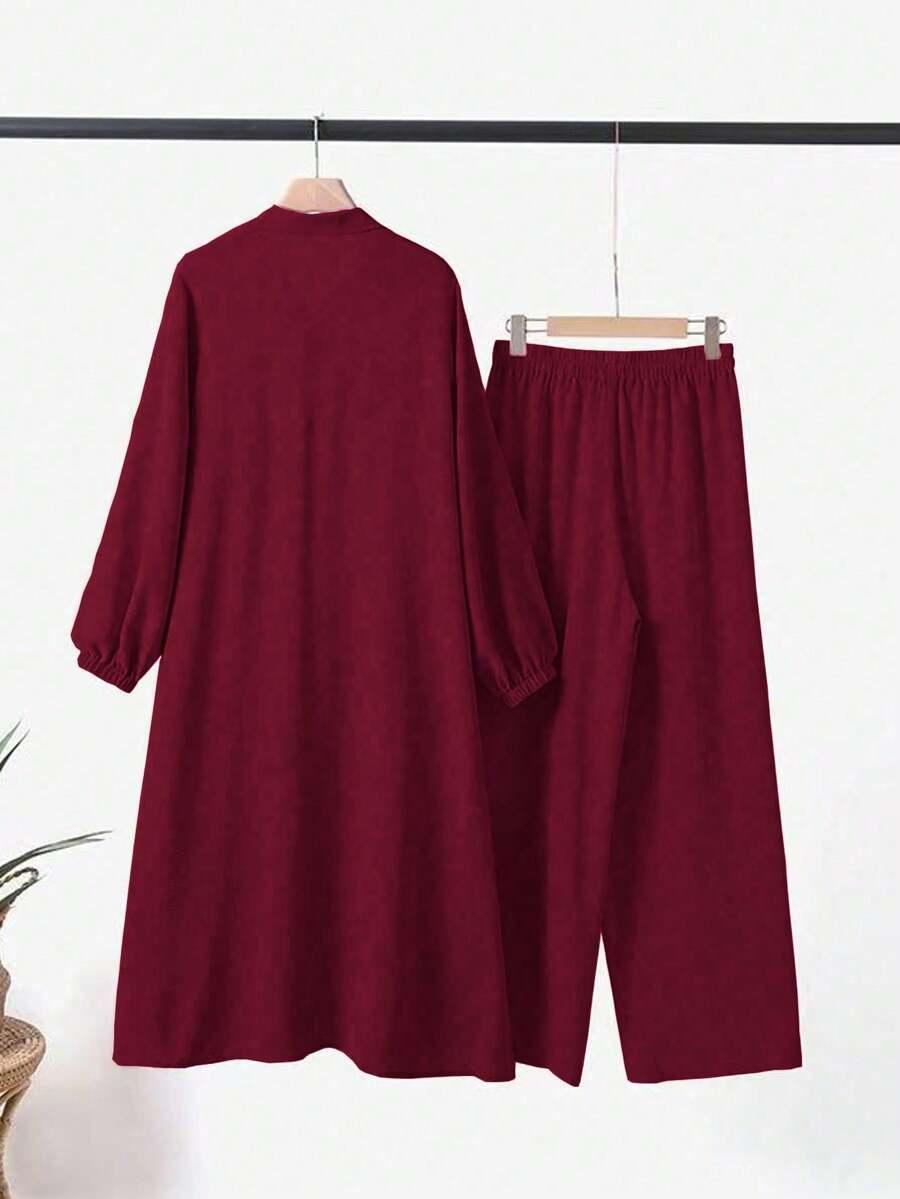 SHEIN KOSZULA SPODNIE KOMPLET S06__L