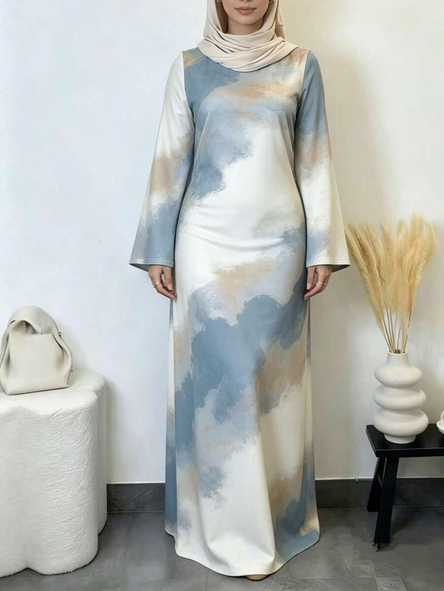 SHEIN MAXI SUKIENKA WZÓR S06__XL
