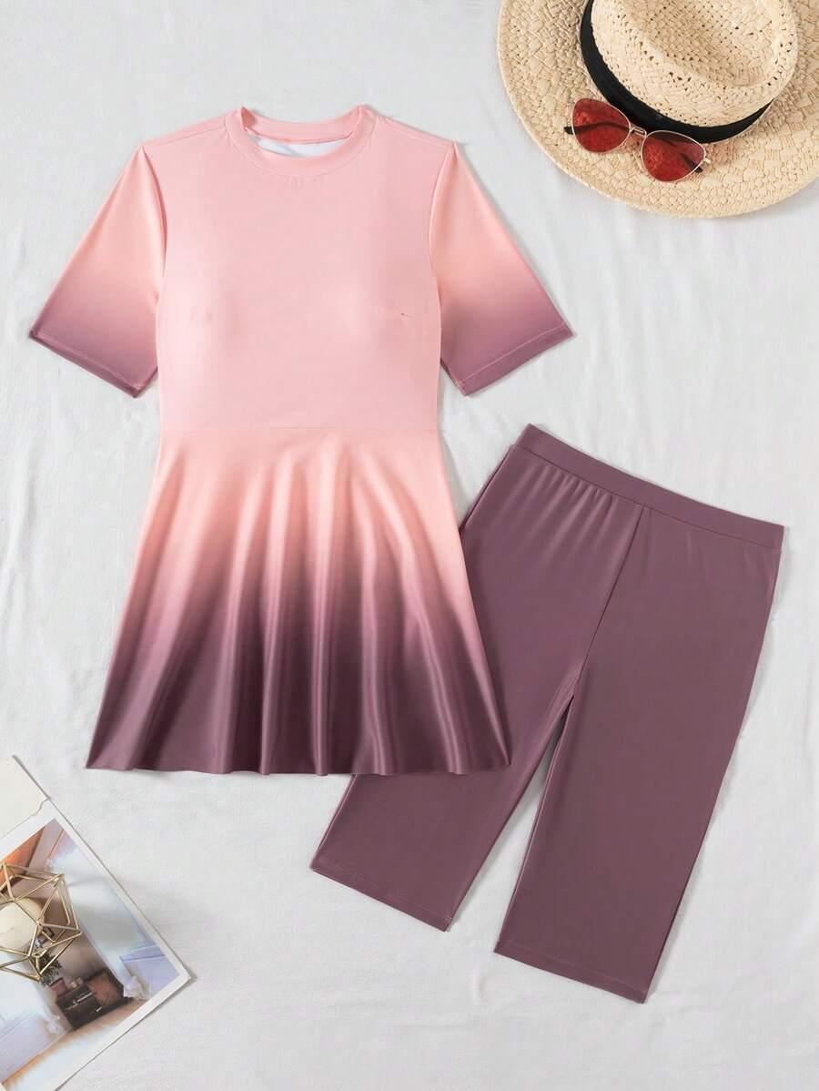 SHEIN DWUCZĘŚCIOWY STRÓJ KĄPIELOWY S09__XL