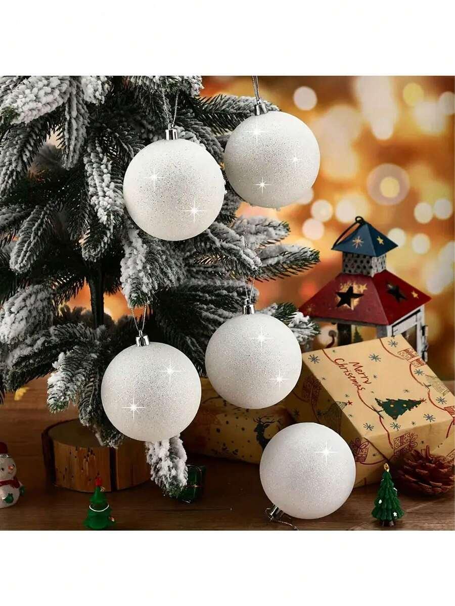 SHEIN BIAŁE BOMBKI 4-PACK BDD__8CM