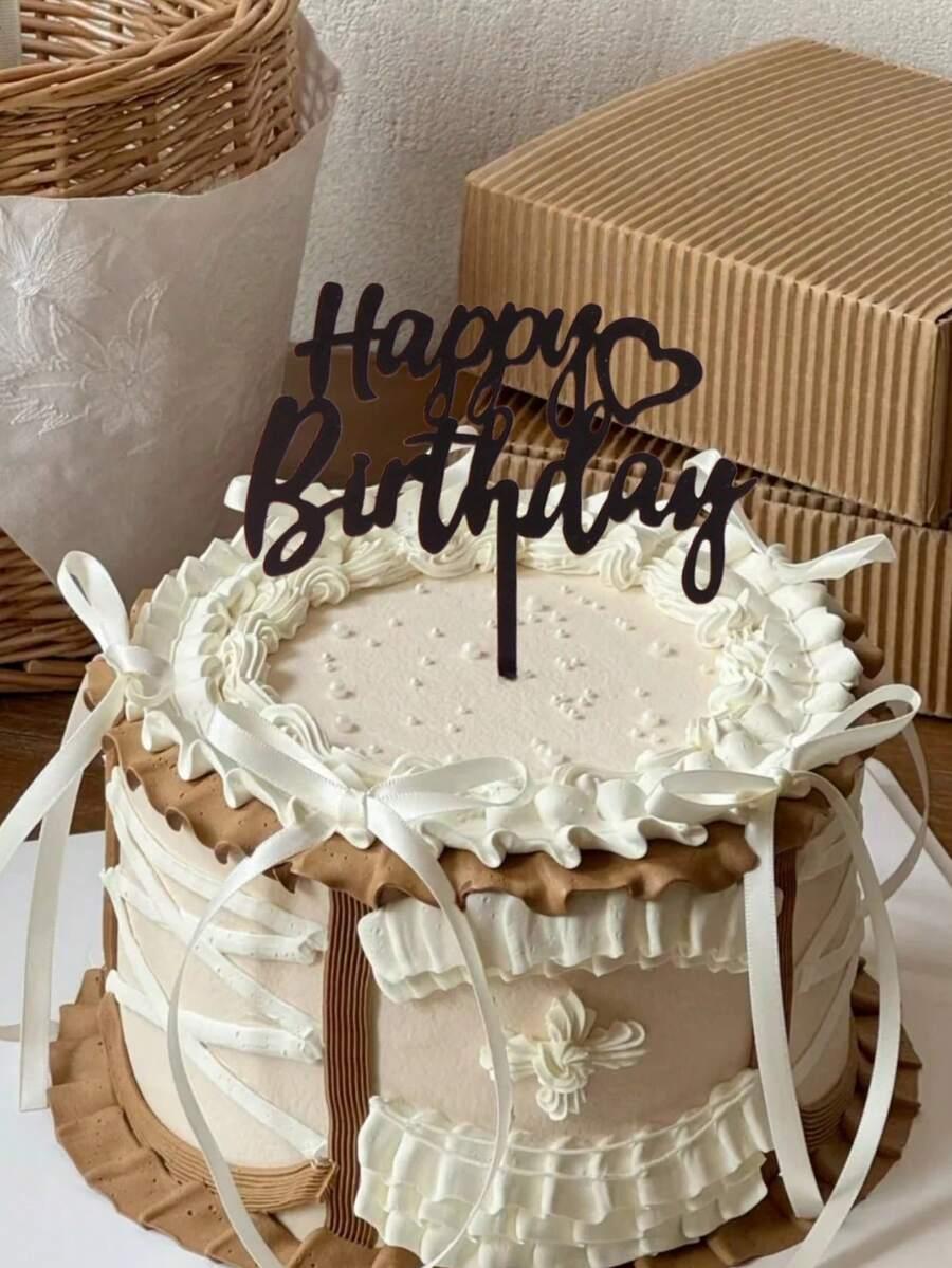 SHEIN CZARNY TOPPER NA TORT S07__
