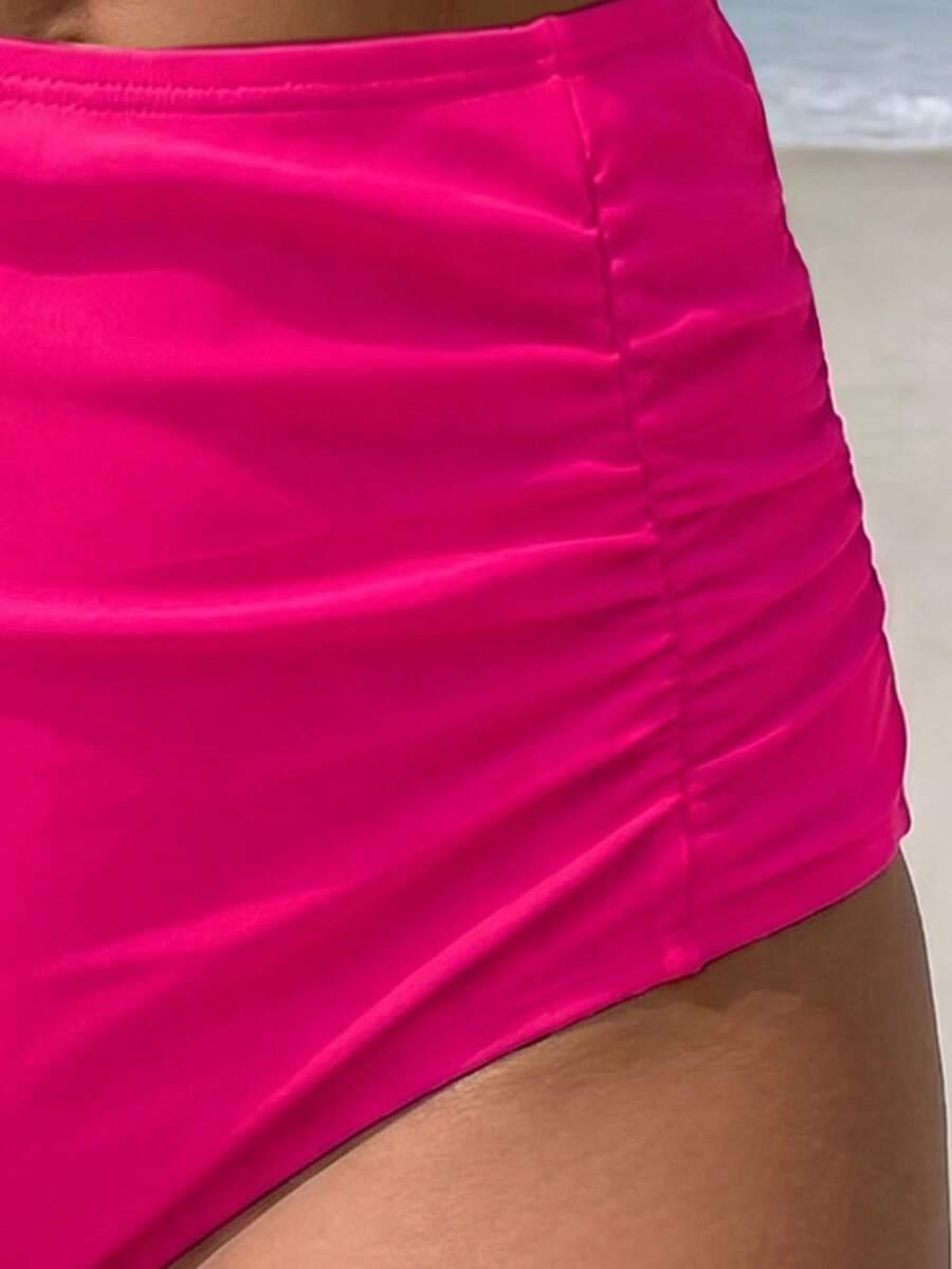 SHEIN RÓŻOWY DÓŁ OD BIKINI S09__XL