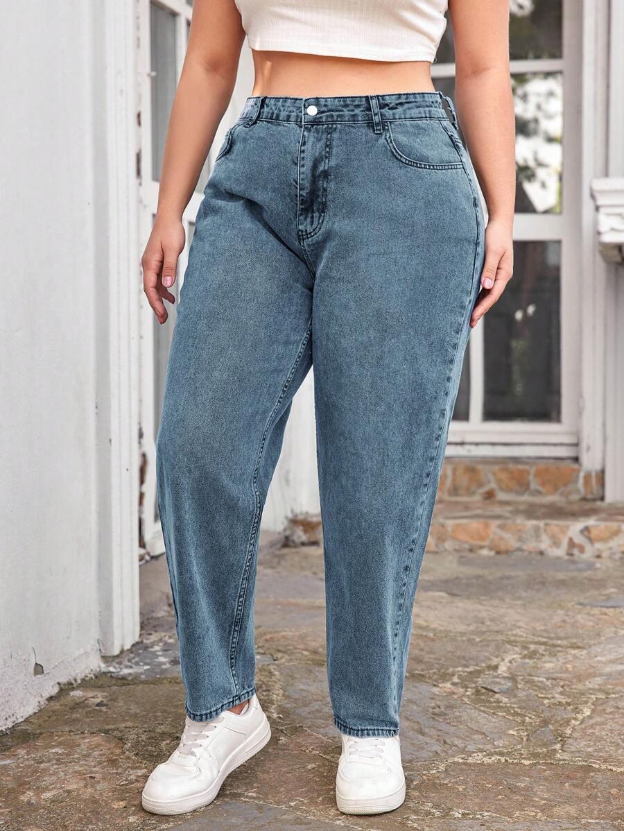 EURMUSE SPODNIE JEANS WYSOKI STAN S06__48