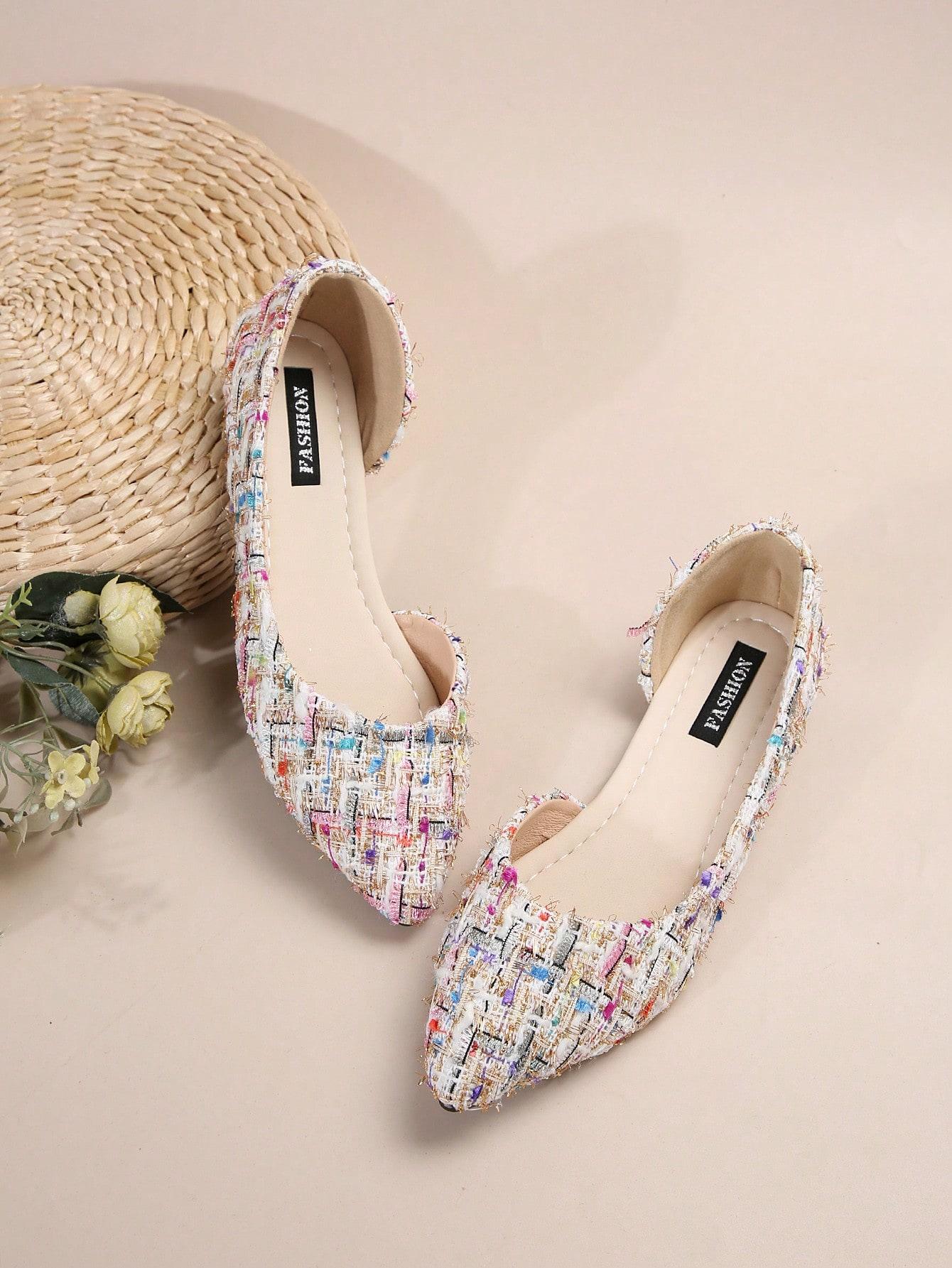SHEIN WSUWANE BALERINY WZÓR S06__40,5