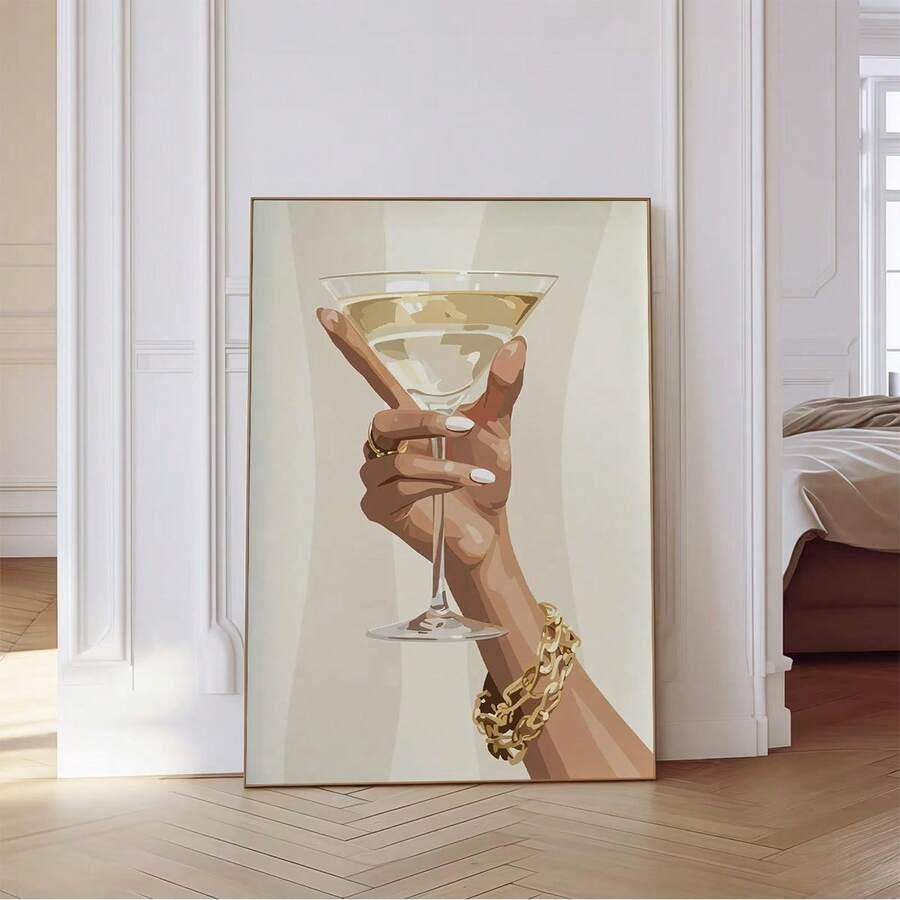 SHEIN OBRAZ NA PŁÓTNIE W RAMIE S07__50X35CM