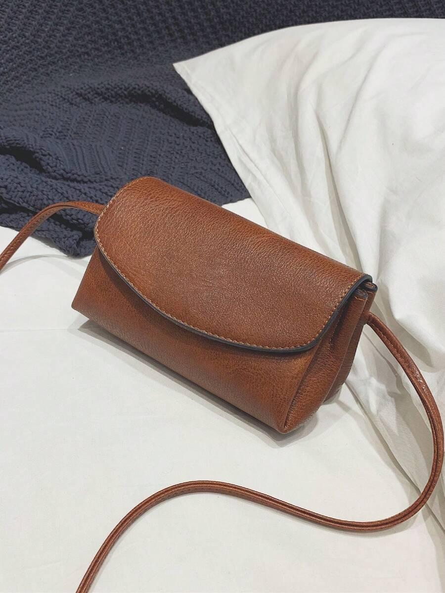 SHEIN BRĄZOWA TOREBKA NA RAMIĘ S07__18X11X11