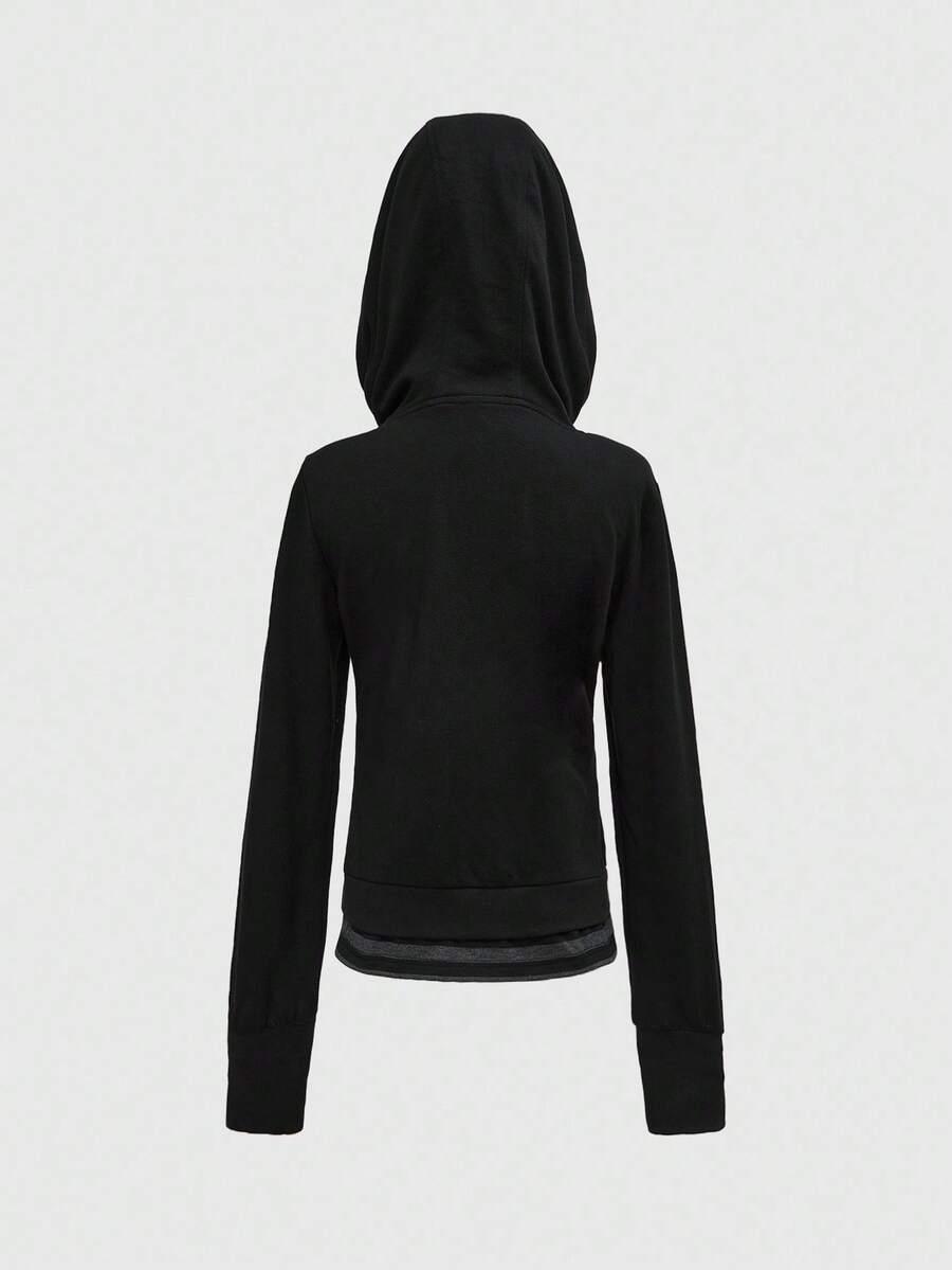 ROMWE BLUZA Z KAPTUREM S06__L