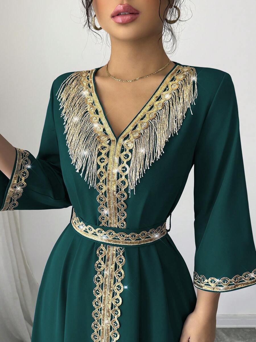 ELENZGA ZIELONA MAXI SUKIENKA S06__M