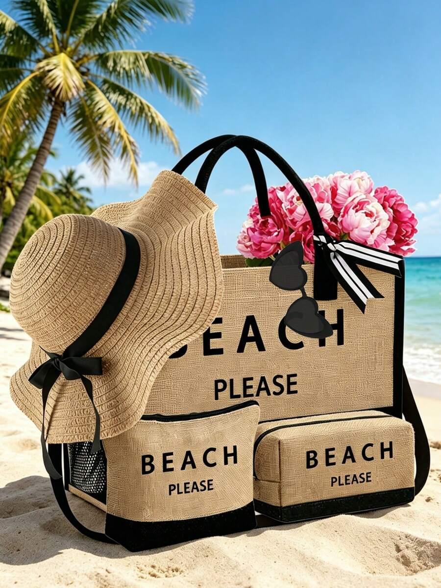 SHEIN BEŻOWA TORBA 3-PACK S07