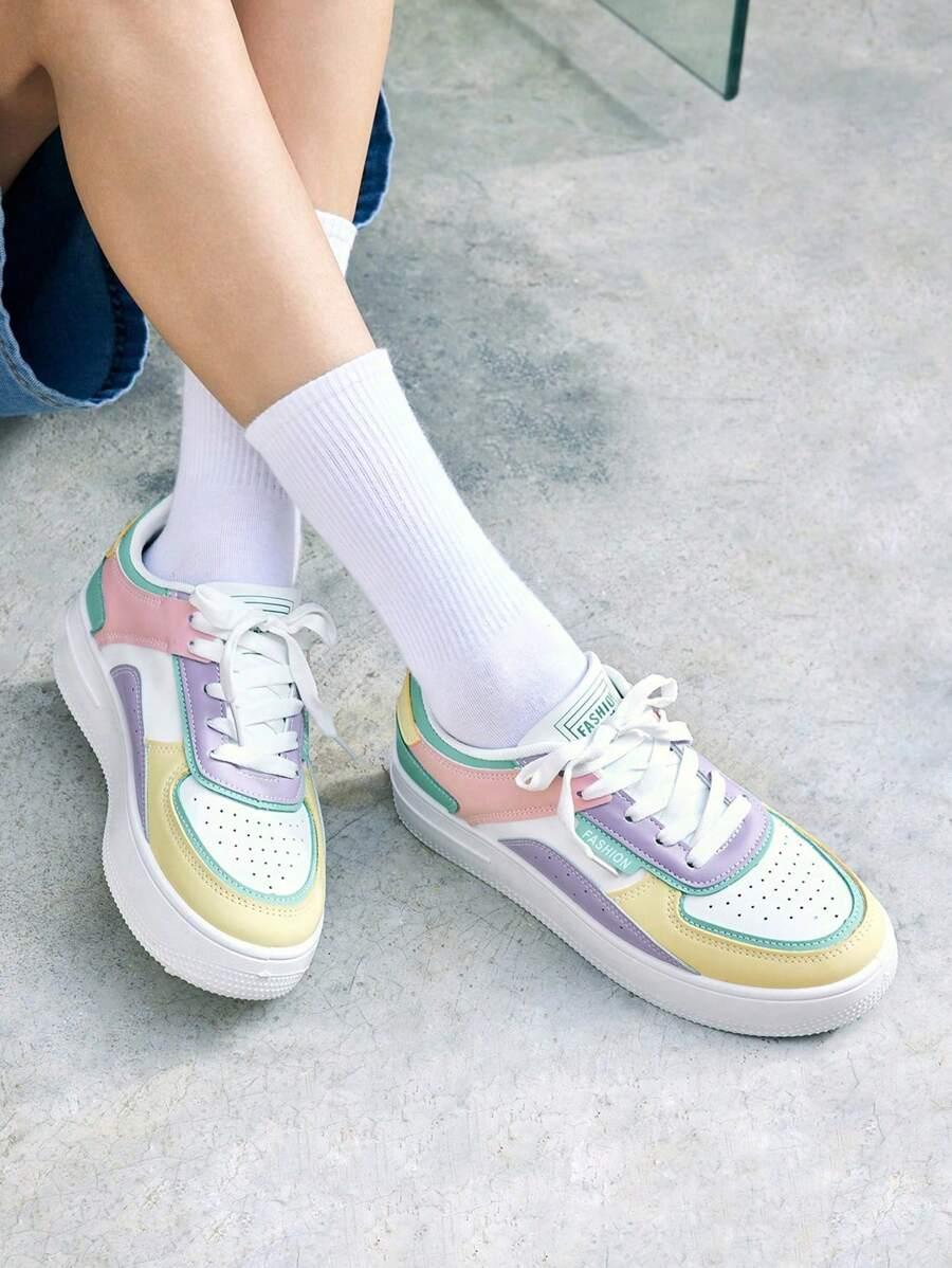 SHEIN SZNUROWANE BUTY SPORTOWE S06__38
