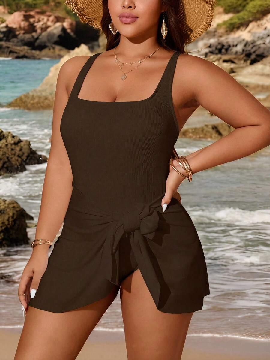 SHEIN JEDNOCZĘŚCIOWY STRÓJ KĄPIELOWY S09__50