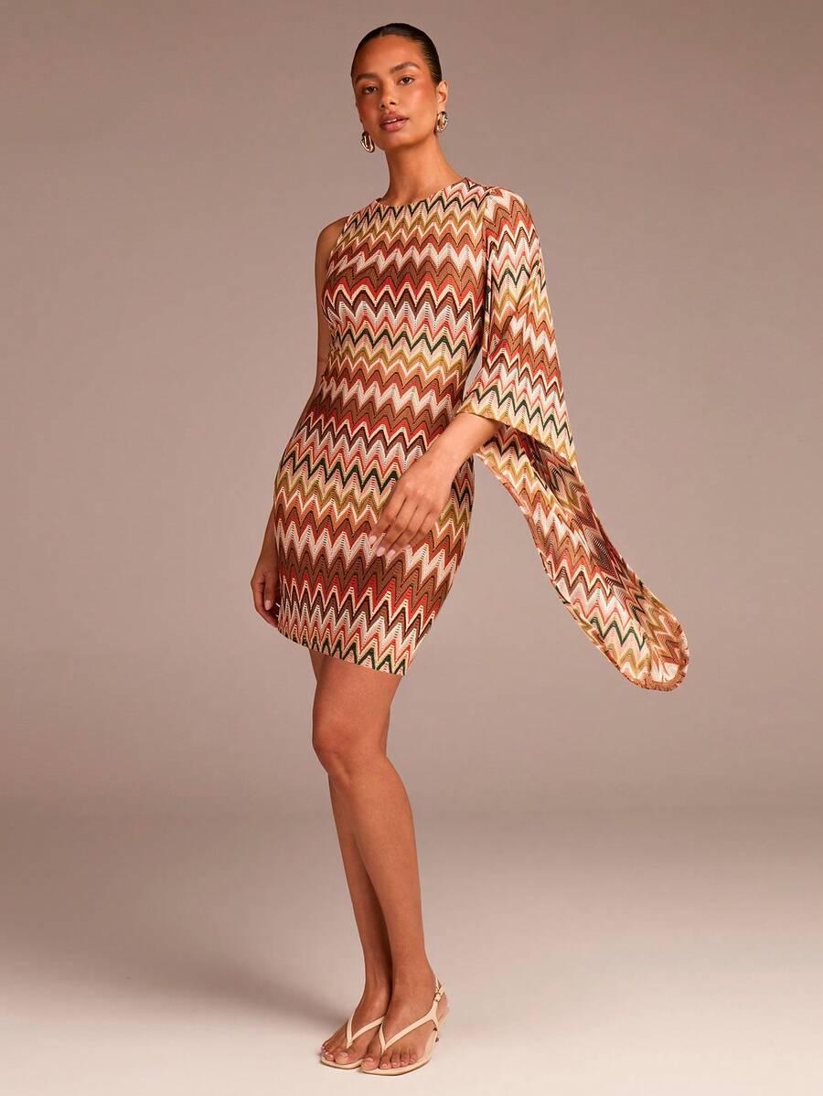 SHEIN DZIANINOWA MINI SUKIENKA S06__L
