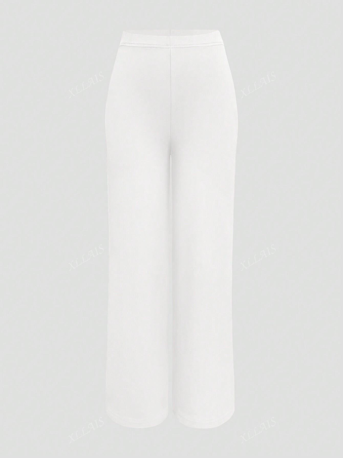 SHEIN BIAŁE KLASYCZNE SPODNIE S06__XXS