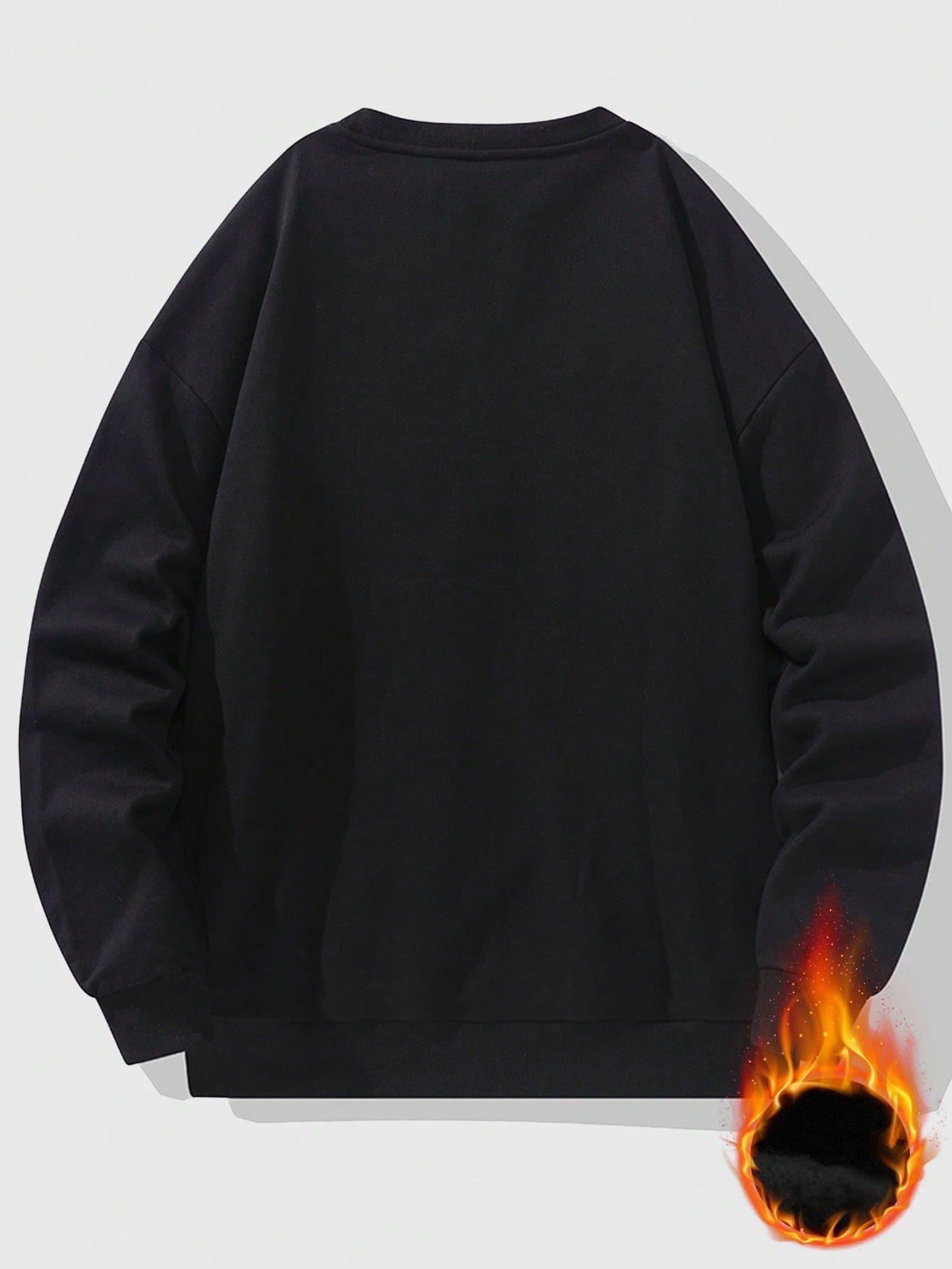 SHEIN CZARNA BLUZA DŁUGI RĘKAW S06__S