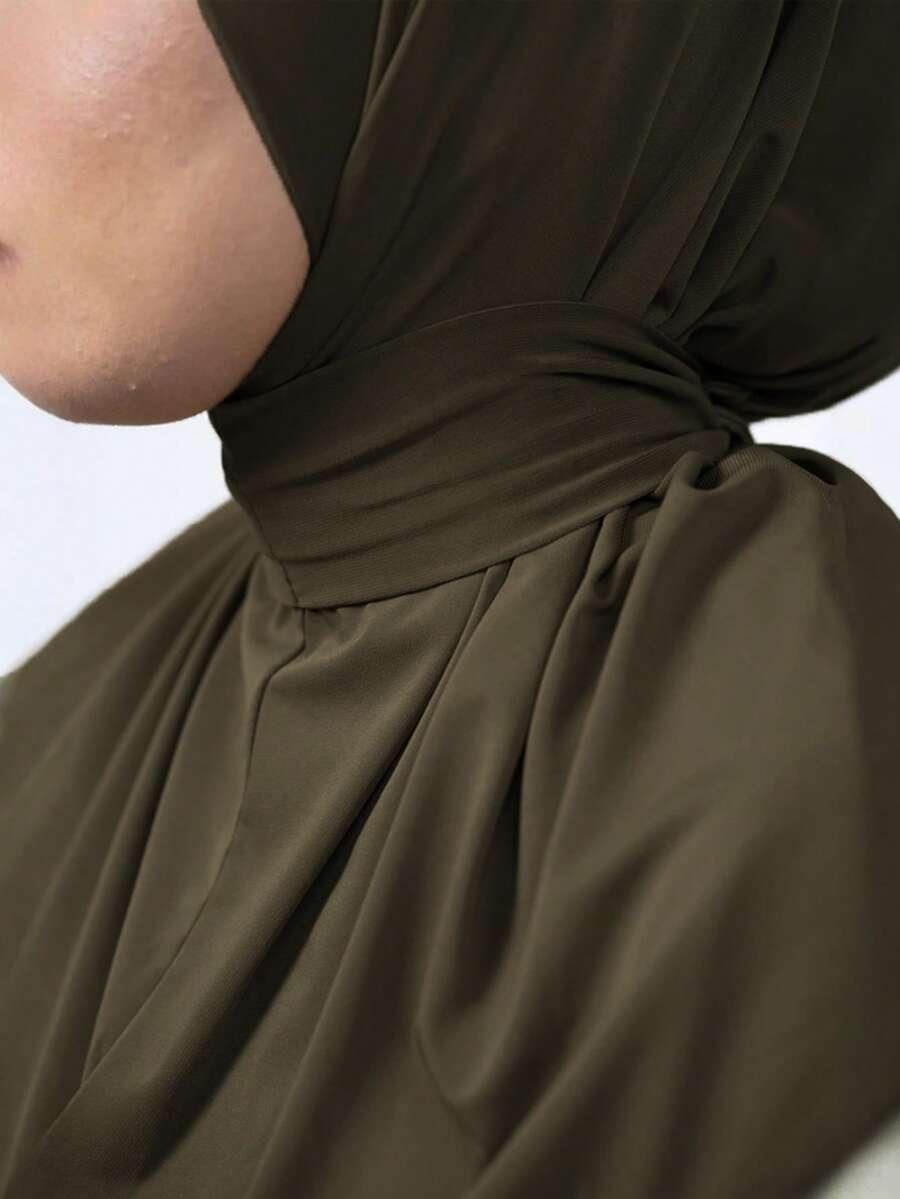 SHEIN ZIELONA CHUSTA CHIDŻAB S07