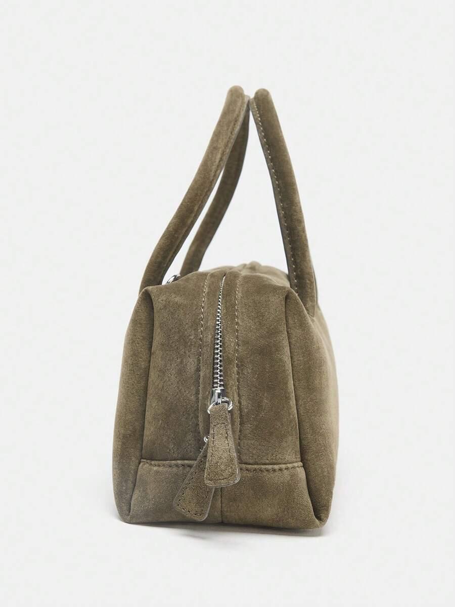 SHEIN ZIELONA TOREBKA NA RAMIĘ S07__25.5X12.5X14CM