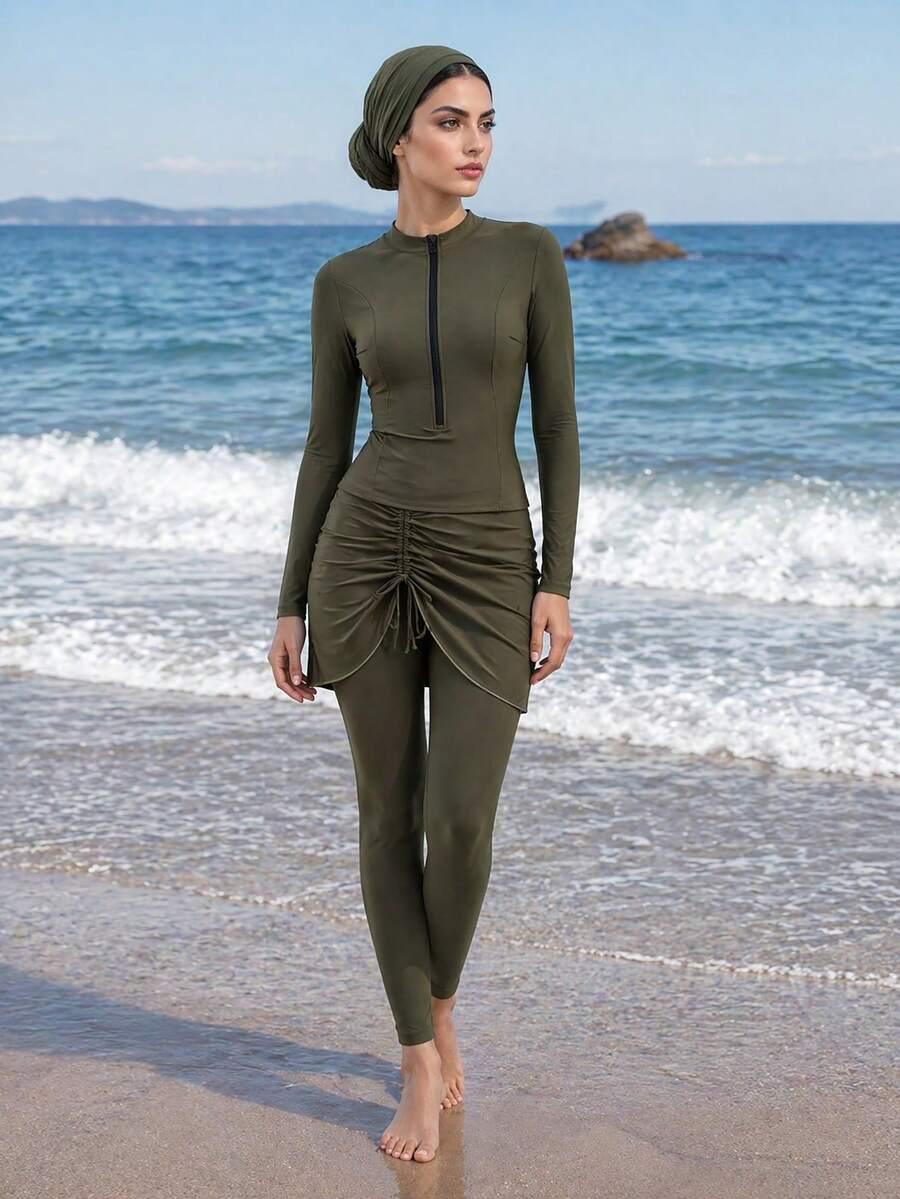 SHEIN DWUCZĘŚCIOWY STRÓJ KĄPIELOWY S09__XL