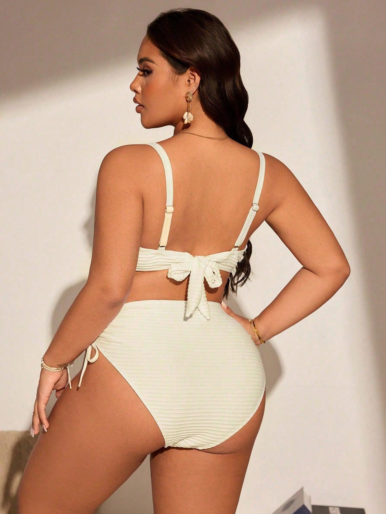 SHEIN DWUCZĘŚCIOWY STRÓJ KĄPIELOWY S09__50