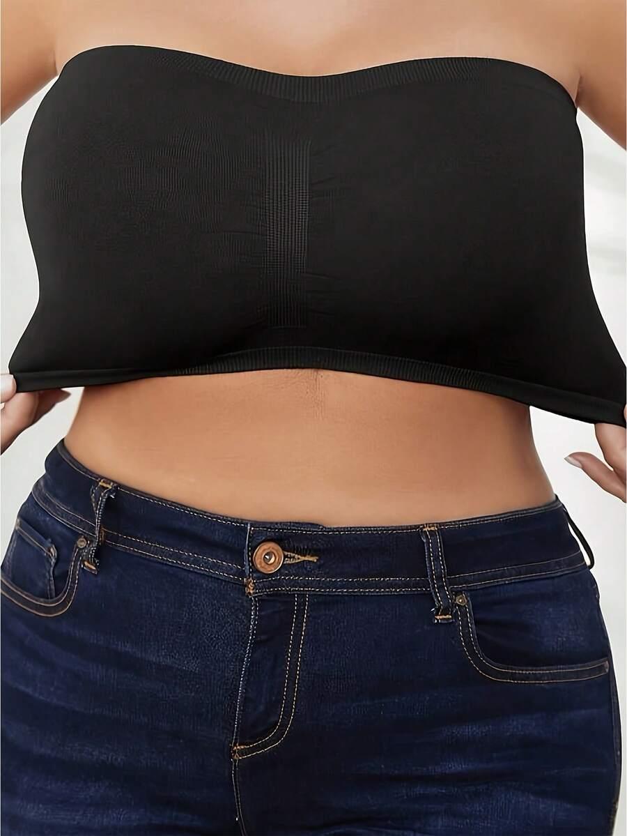 SHEIN MIĘKKI BIUSTONOSZ OPASKA MARSZCZENIE 3-PACK PK01__46