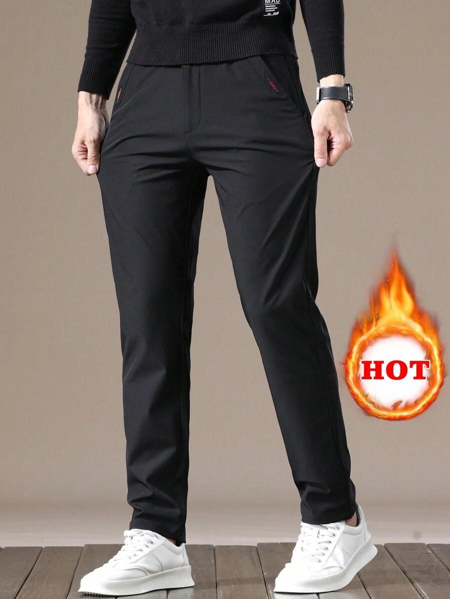SHEIN CZARNE SPODNIE CASUAL S06__W34
