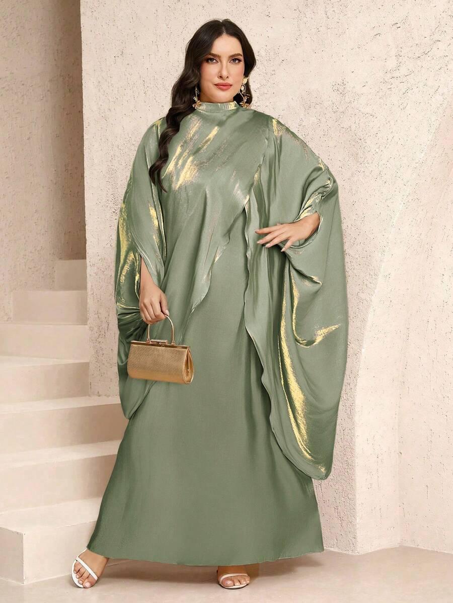 VEILORIE ZIELONA MAXI SUKIENKA S06__52
