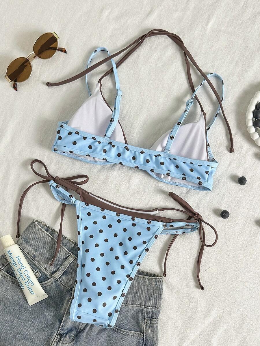 SHEIN DWUCZĘŚCIOWY STRÓJ KĄPIELOWY S09__M