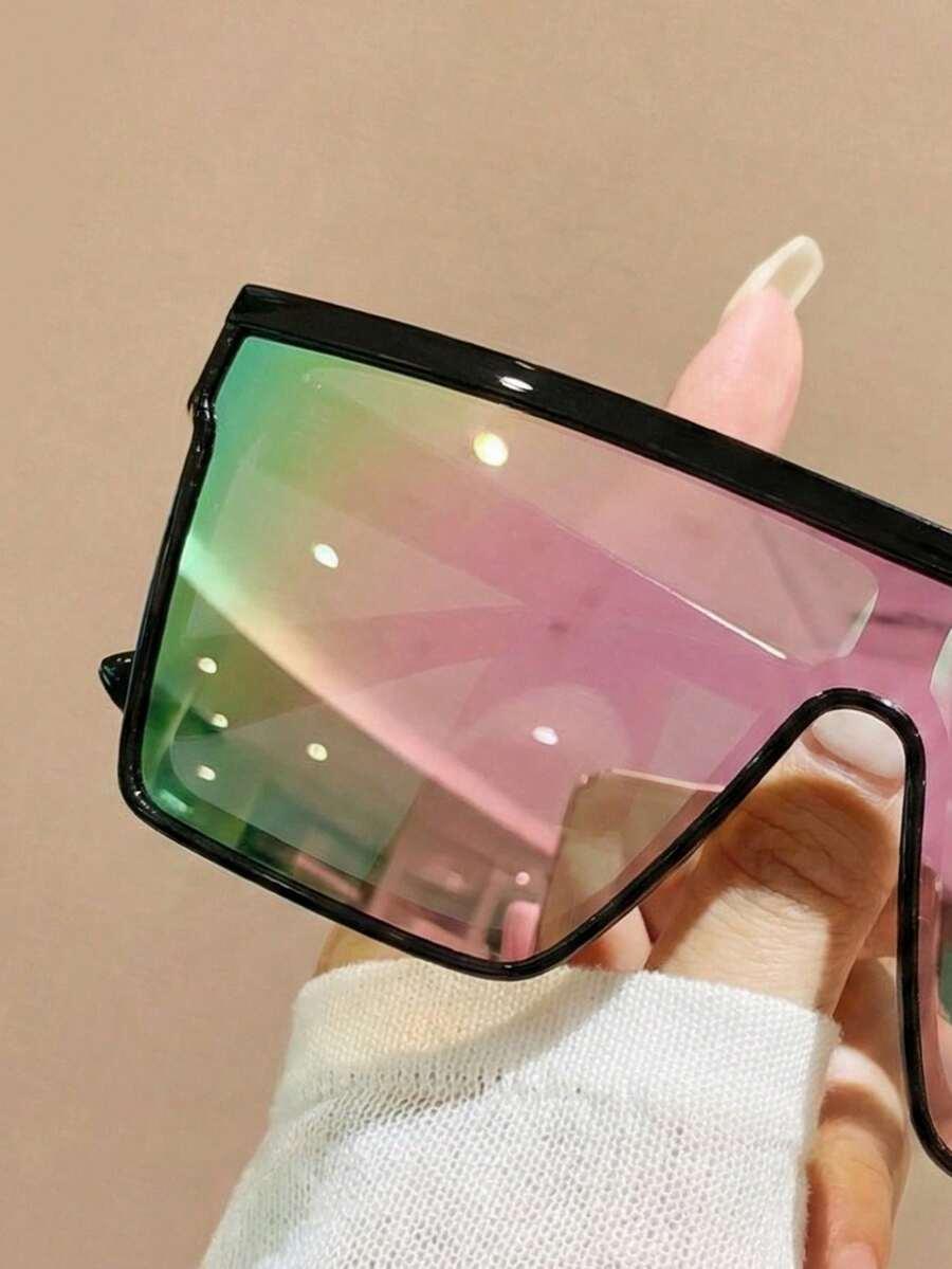 SHEIN CZARNE OKULARY PRZECIWSŁONECZNE S07