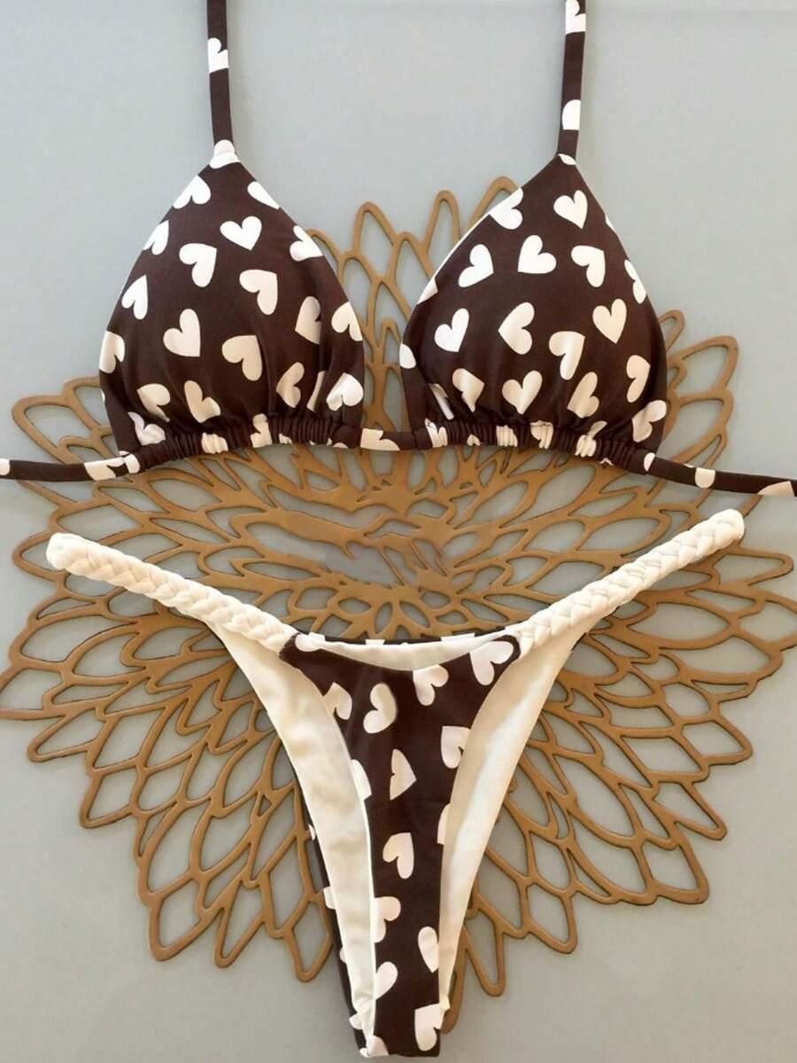 SHEIN DWUCZĘŚCIOWY STRÓJ KĄPIELOWY S09__S