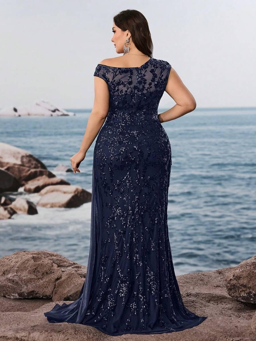 SHEIN MAXI SUKIENKA KORONKA S06__46