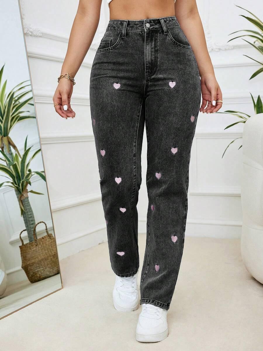 SHEIN SZARE SPODNIE JEANS S06__XL