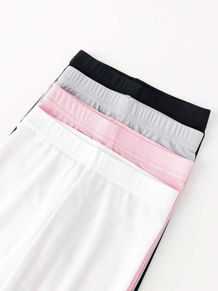 SHEIN ZESTAW LEGGINSÓW 4-PACK S06__98/104
