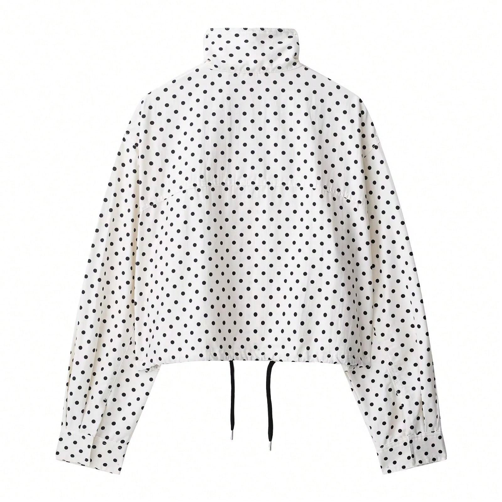 SHEIN KURTKA WZÓR GROSZKI S06__XS